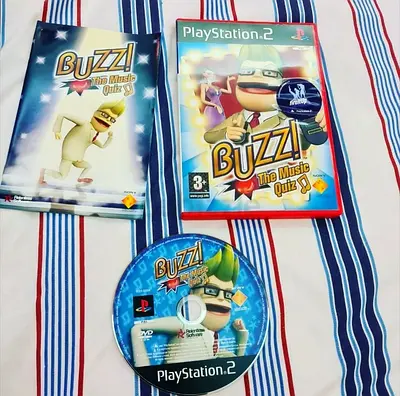 Buzz!: the Music Quiz Sony ps2