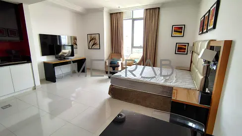 Fully Furnished Studio | High Floor | Without Balcony | Vacant