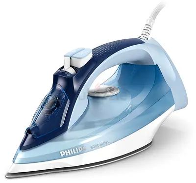 Steam Iron Philips 5000 Series - 2400W, 180 g Steam Boost, SteamGlide Plus
