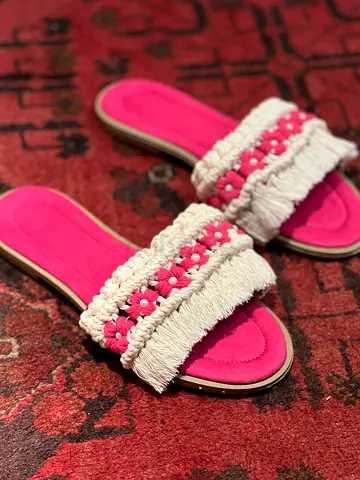 Trendy Macrame Sandals