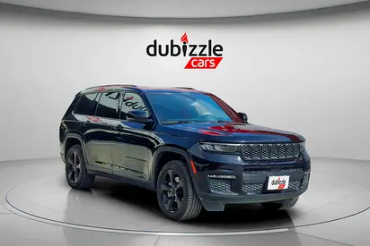 AED 1702/month | 2022 Jeep Grand Cherokee L  | GCC Specs | Ref#452568