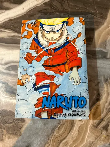 Naruto 3 in 1 comic book