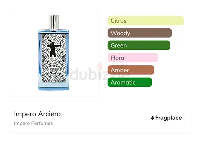 Arciera Extrait de parfum 80ml by impero Italy Niche brand