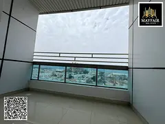 Family-only building, large area, sea view, excellent location on the Dubai and Sharjah exit