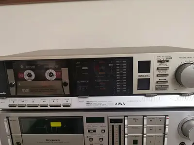 AIWA AD-FF5 Cassette Deck – Vintage Hi-Fi Classic! Fully functional.