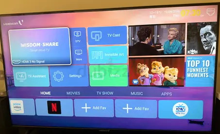 Smart TV with Multiple Features