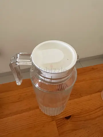 Glass Water Jug/Pitcher with Lid
