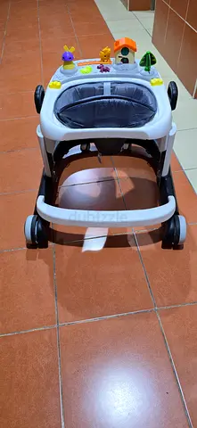 Baby walker with activity tray - good condition