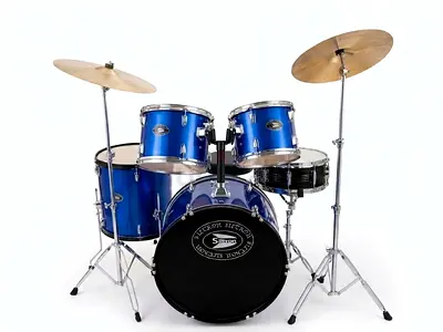 Siltron Acoustic Drums Set 5 pcs - Brand New