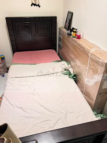Slightly used single  bed
