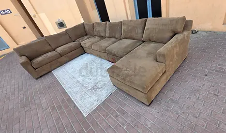 Crategbarrel U Shape Sofa Excellent Condition