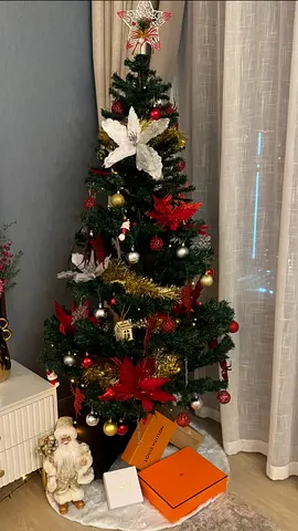 Beautiful Artificial Christmas Tree – with decoration
