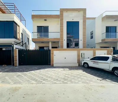 Luxury Villa for Rent in Al Yasmeen Ajman – 2 Floors + Rooftop | 6 Master Bedrooms
