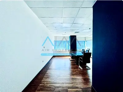 مكتب مجهز | خليج إيريس | مناظر أفق دبي