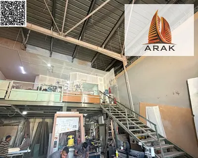 Ready warehouse for rent in Al Jurf 1 under Emirates Real Estate Investment management with flexible payment options