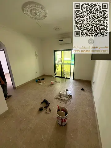 عرض اقتصادي | شقة غرفة وصالة للإيجار السنوي في الراشدية 1 عجمان | بلكونة | تكييف سبليت | سعر مناسب