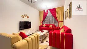 Sharjah Al Taawun ⚜️ Second tenant, fully furnished, super deluxe ✨🏡 Two-bedroom apartment 