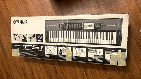 Yamaha psr f-51 piano/keyboard