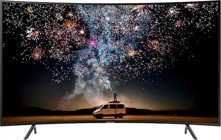 Samsung 65RU7300 65 Inch Curved Smart 4K UHD TV Series 7 (2019) - Black