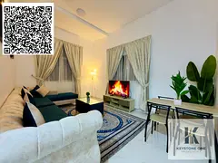 Fully Furnished 2-Bedroom Apartment with Living Room