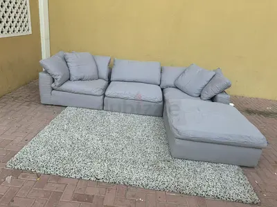 Marina Home Luscious Original Feather 🪶 filled Sofa Gray Good condition