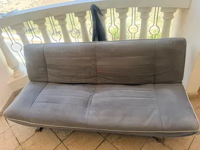 Sofa bed in gray colour,  good condotion