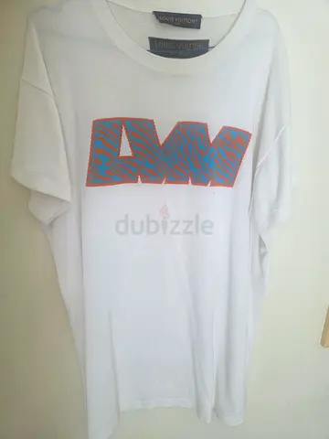 Louis Vuitton Mens Logo T‑Shirt - Size Xl xxl, Light Beige