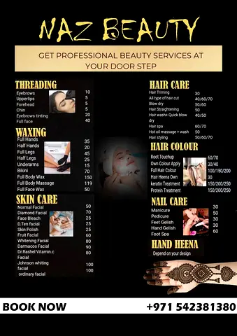 All type of saloon services