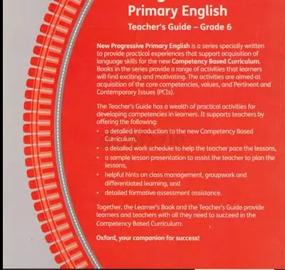 Progressive english school 6th grade text books and uniforms