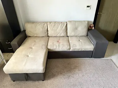 Sofa L-shape in good condition neat and clean