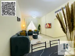 Luxury Fully Furnished 2-Bedroom Apartment with Living Room