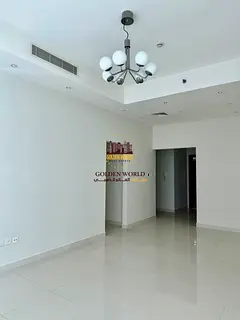 2BR in Al Khan, parking, master room, maid/storage, panoramic, luxury finishing, spacious, AED 55K.