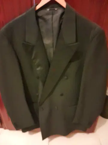 Black Double-Breasted Tuxedo Jacket and wrangler shirts - Mens Formal Blazer