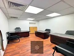 MONTHLY FURNISHED OFFICE 1 MIN FROM AL QIYADAH METRO