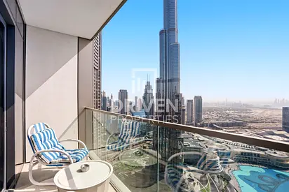 Burj and Fountain Views | High Floor | Ideal Apt