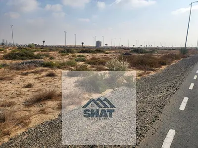 للبيع اقساط ارض سكنية تصريح ارضي + 3 طابق  مدينة  تلال -  الشارقة   مساحة الأرض: 8073  قدم