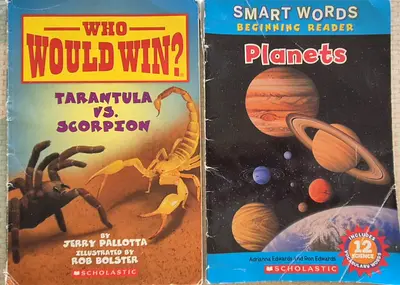 Collection: Who Would Win? Tarantula vs. Scorpion and Smart Words: Planets