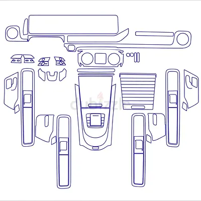Mercedes-benz G class Window Tint + Interior PPF + Windshield Protection | Dubai