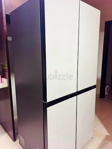 Samsung latest model bespoke 4 door fridge freezer same like new condition perfect working