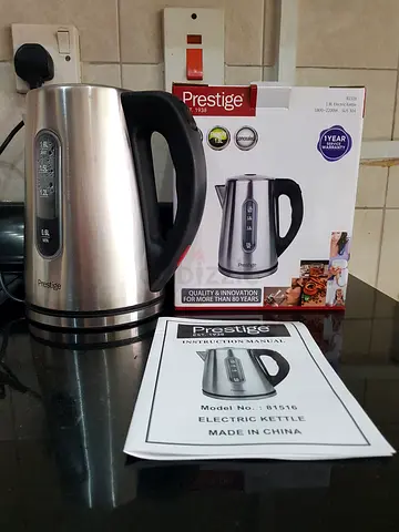 Prestige Brand Stainless Steel Kettle 1.8L Model PR81516