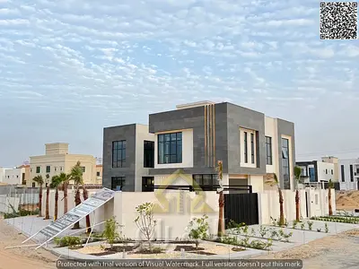 فرصة سكنية واستثمارية | تملك فيلا فاخرة بالياسمين عجمان | 6 غرف ماستر بمسبح راقي ومصعد | 6000 قدم بسعر تنافسي