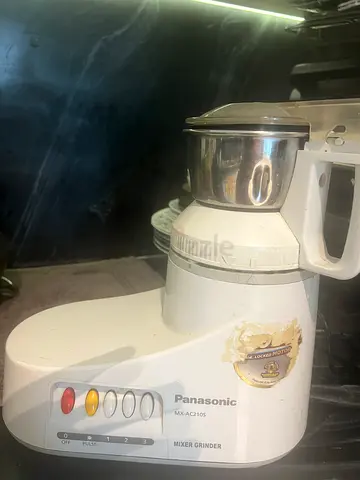 Panasonic Mixer Grinder - Used, Working (White)