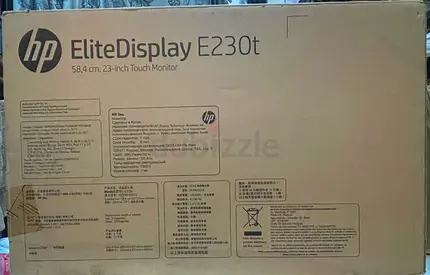 HP EliteDisplay E230t 23-Inch Touch Monitor