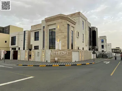 Corner villa for sale in Al Zahia – Ajman | Includes registration fees, electricity and water + luxury design and bank financing available