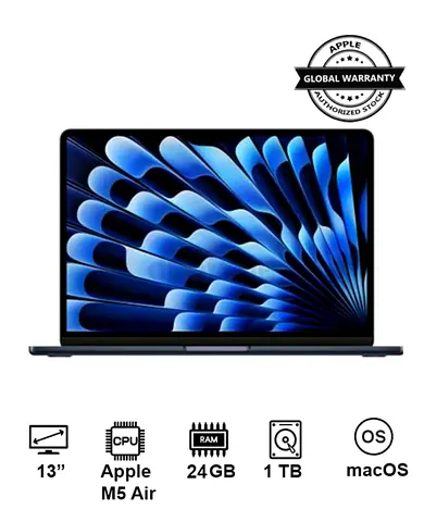 MacBook Air 13 inch M5 24GB RAM 1TB BRAND NEW SEALED