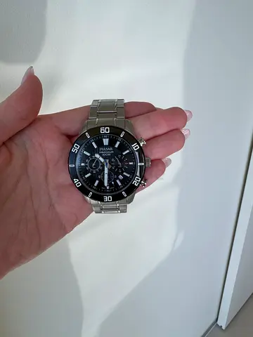 Pulsar Chronograph 100M Mens Watch