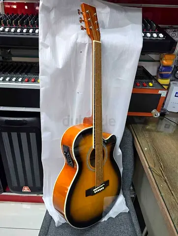 Semi Acoustic Guitar with Equaliser 40 - Brand New