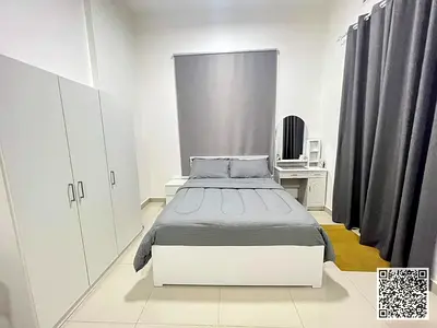 🏡 فرصة ذهبية ! أفخم استوديو مفروش بالكامل للإيجار الشهري في الجرف 2 - عجمان ✨