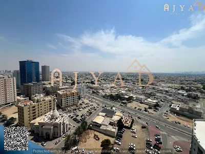 للإيجار: شقة غرفتين وصالة بالنعيمية 3 عجمان، أول ساكن، قرب بنك دبي الإسلامي، 2 حمام، مكيف مركزي، باركن مجاني، تشطيب ممتاز