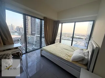 Spacious 2BR | Lagoon View | High Floor | Business Bay